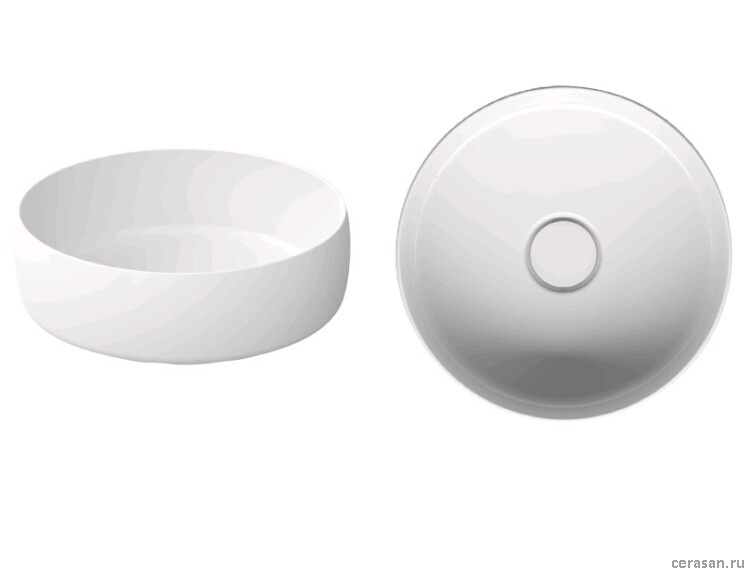 Раковины Раковина 420x420x100, отверстия для смесителя-отсутствуют, BetteGlasur® Plus, цвет-белый 