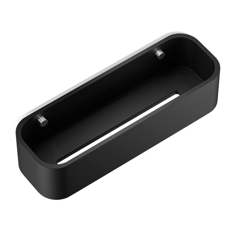 DCT30 Душевой контейнер, черный матовый/матовая нержавеющая сталь