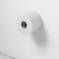 Аксессуары для ванной Держатель для запасного рулона туалетной бумаги (чёрный матовый) 