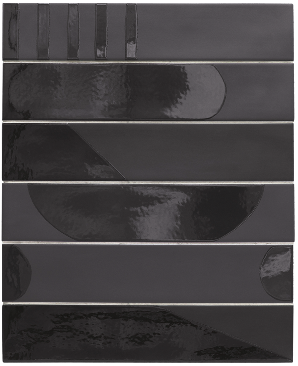 DECOR Noir 6x30 см