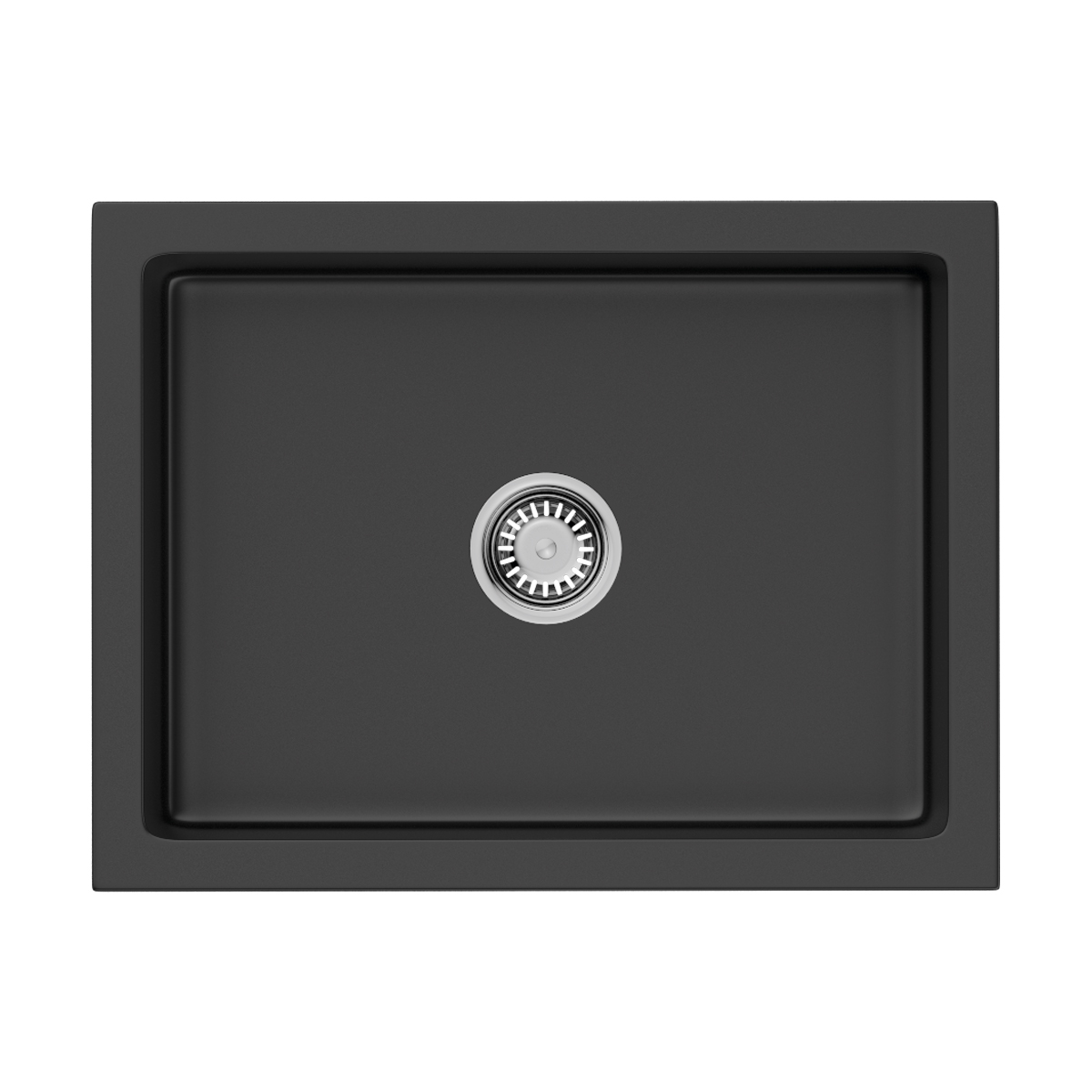 Кухонные мойки Кухонная мойка 610x460x254 Mikura 61-BL Natceramic/черный 