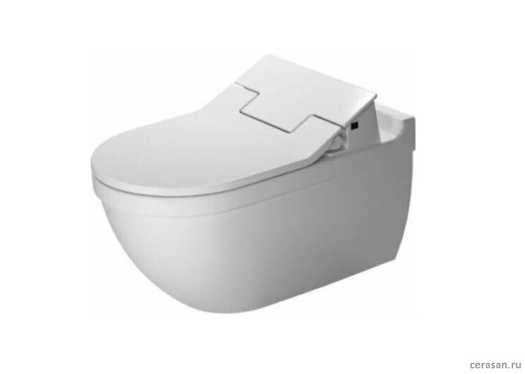 Унитазы-биде Унитаз подвесной, 370x620x380, крышка с функцией биде, цвет белый 