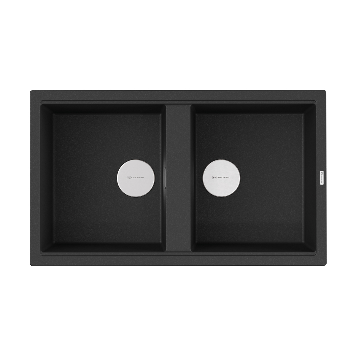 Кухонные мойки Кухонная мойка 860x510x200 Kitagawa 86-2-GB Artceramic/графит 
