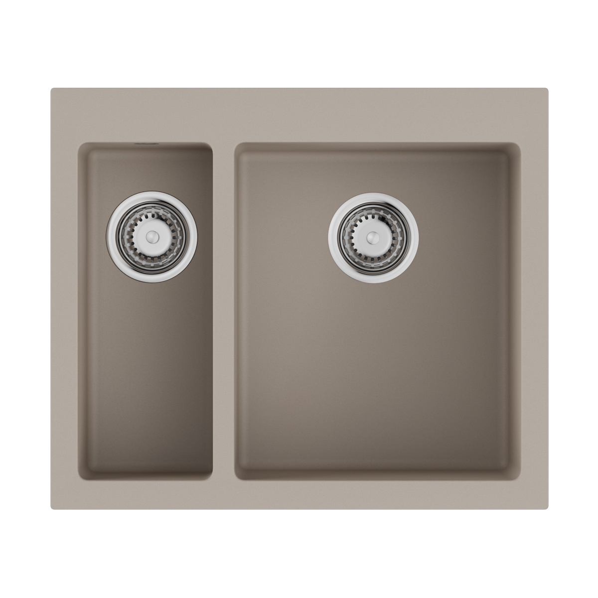 Кухонные мойки Кухонная мойка 590x500x200 Bosen 59-2-SA Tetogranit/бежевый 