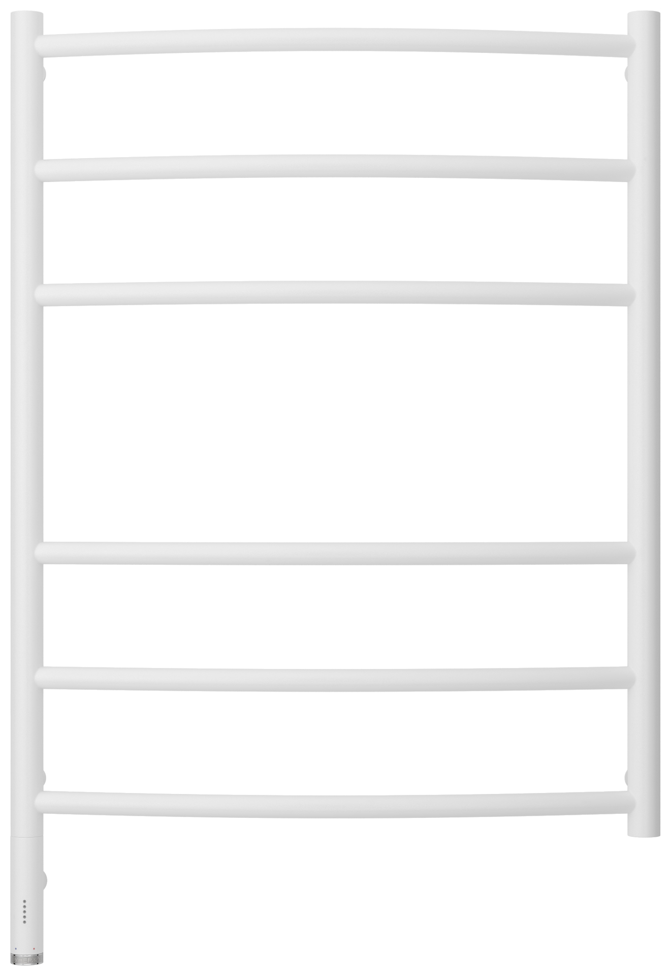 Полотенцесушители Полотенцесушитель электрический 800х600 МЭМ левый (Матовый белый) 