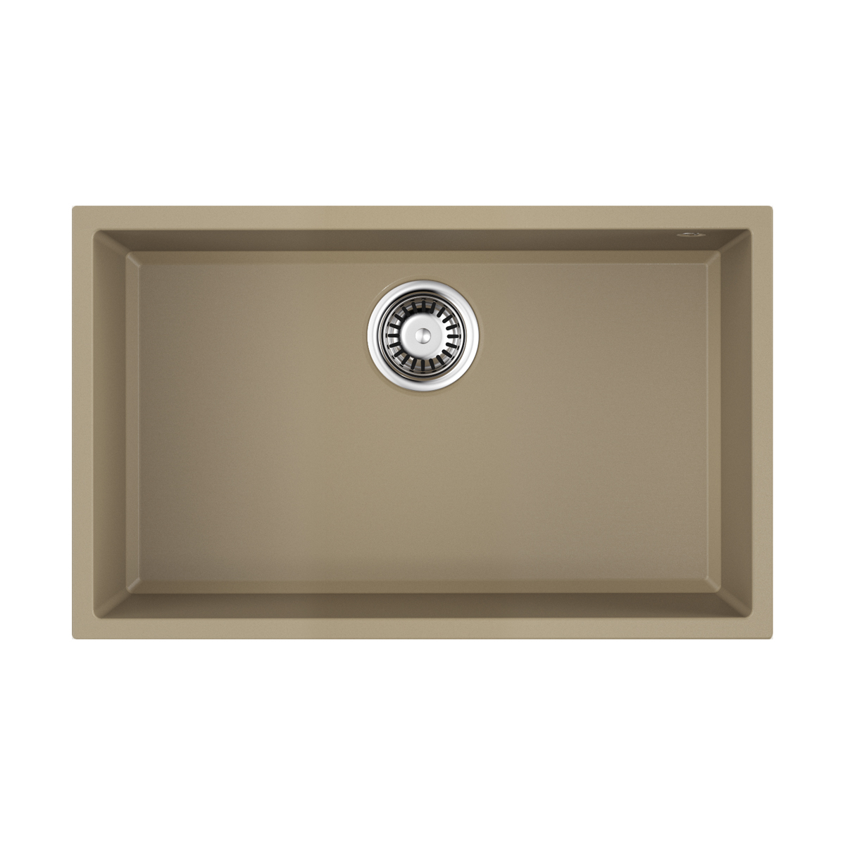 Кухонные мойки Кухонная мойка 660x420x200 Tedori 66-U-CH Tetogranit/шампань 