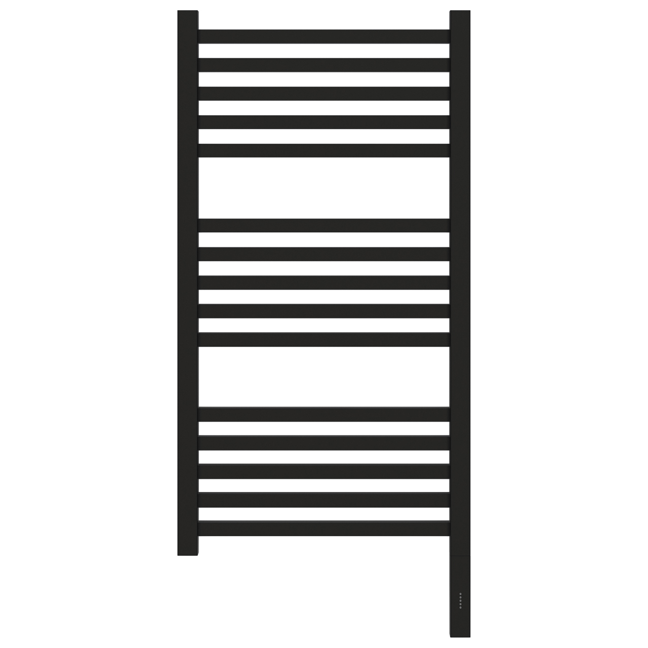 Полотенцесушители Полотенцесушитель электрический 800х400 / МЭМ правый (Матовый чёрный) 