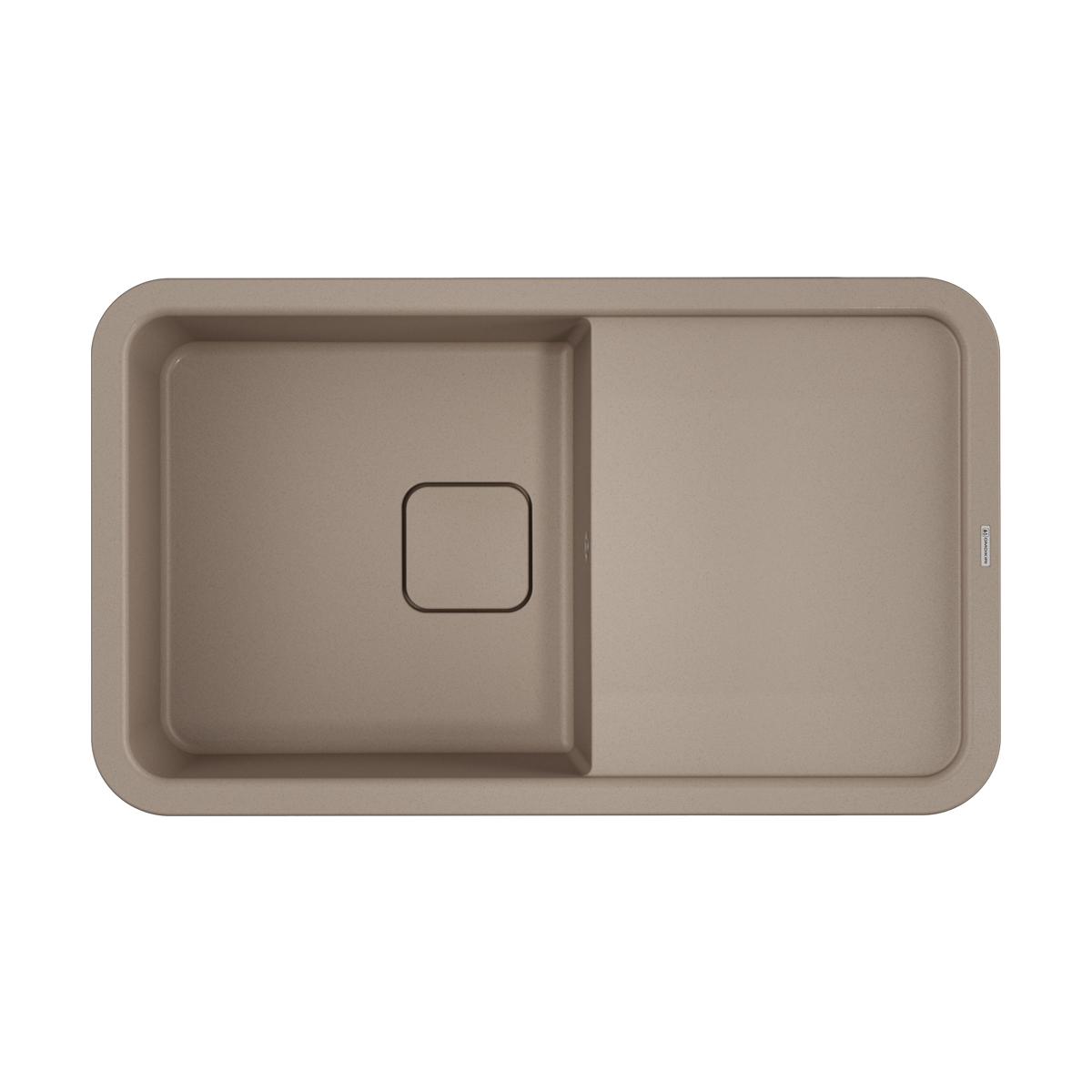 Кухонные мойки Кухонная мойка 860x510x190 Tasogare 86-SA Artgranit/бежевый 