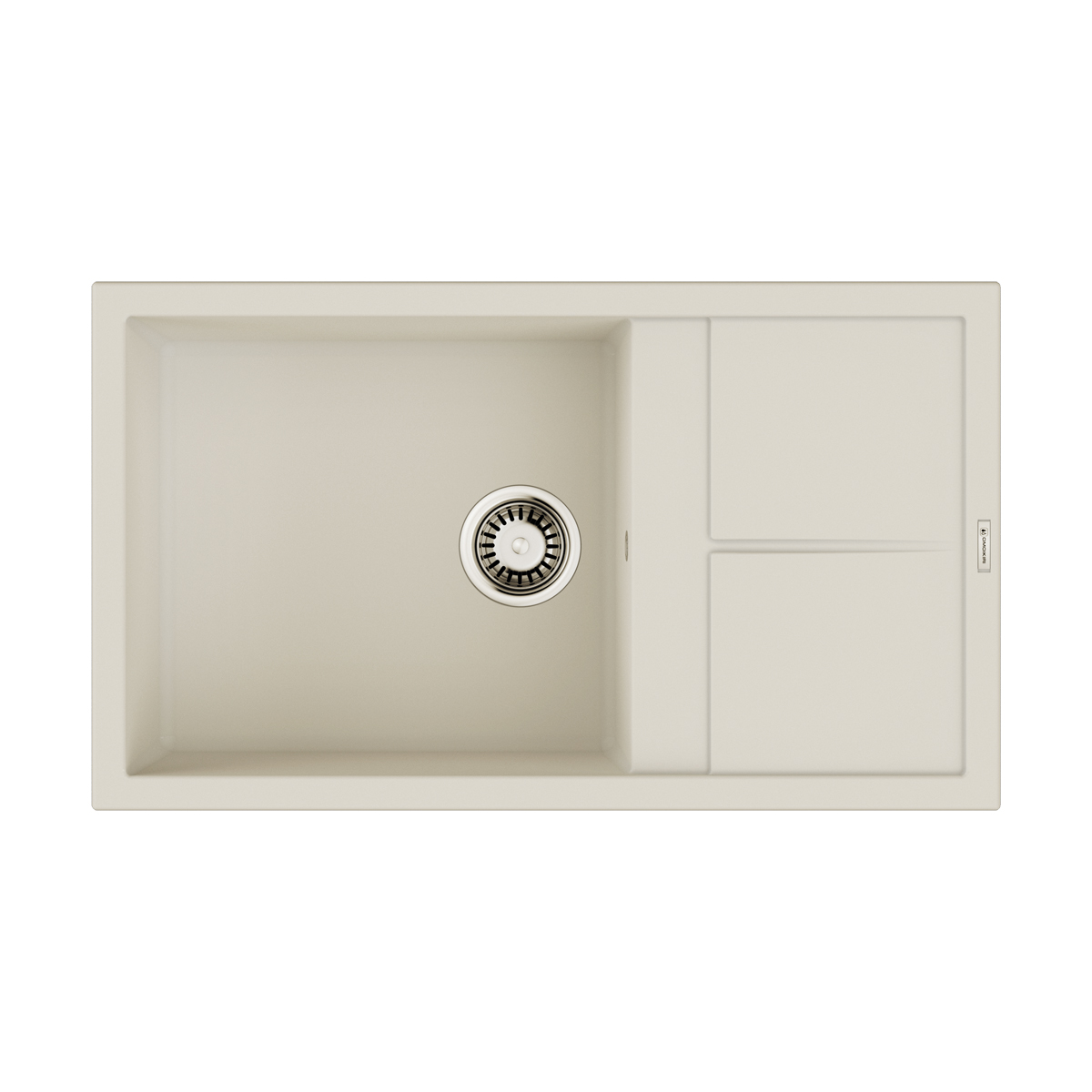 Кухонные мойки Кухонная мойка 860x500x200 Sumi 86A-WH Artceramic/белый 