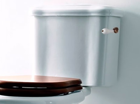 Kerasan Retro Бачок для унитаза моноблок 1012/1013, с боковым отверстием для ручки механизма, (без механизма слива), цвет белый