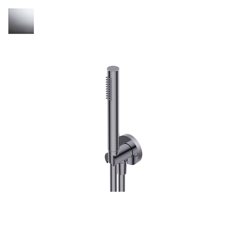 Душевой набор Ritmonio KIT DOCCIA , ручной душ, выпуск с держателем, шланг L-1500мм, хром