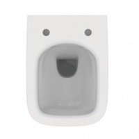 Унитазы S Подвесной безободковый унитаз укороченный, белый 