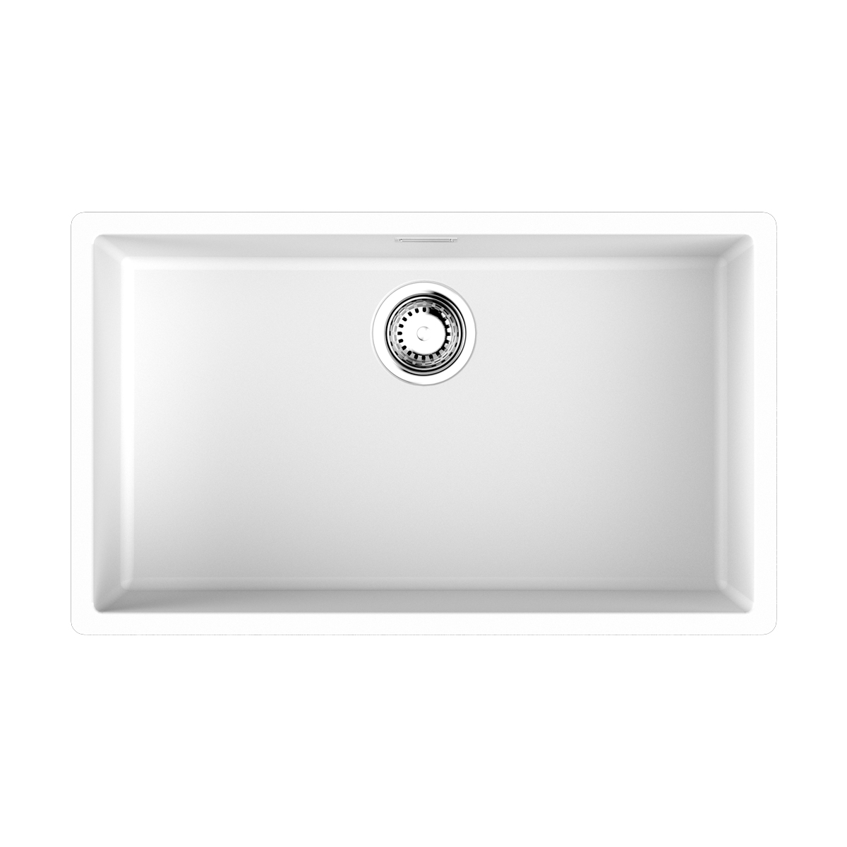 Кухонные мойки Кухонная мойка 756x456x200 Yamakawa 75T-Integra-WH Tetogranit/белый 