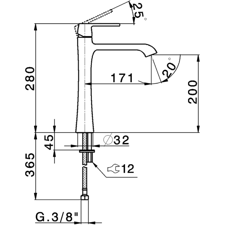 Смесители Смеситель для раковины 