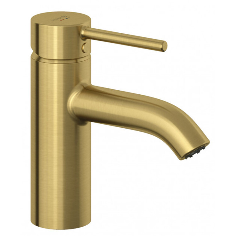 Смеситель для раковины, золото брашированное