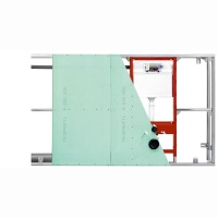 Системы инсталляции TECEbase модуль для установки унитаза, двойная рама, высота h1120мм 