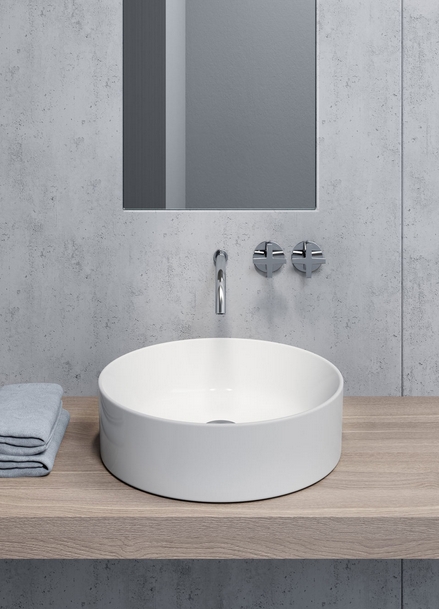 Раковины Раковина накладная 460x450 мм 