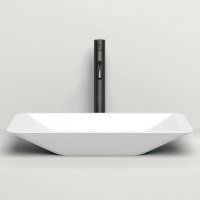 Раковины Раковина накладная 575х350, матовая, материал S-Stone 