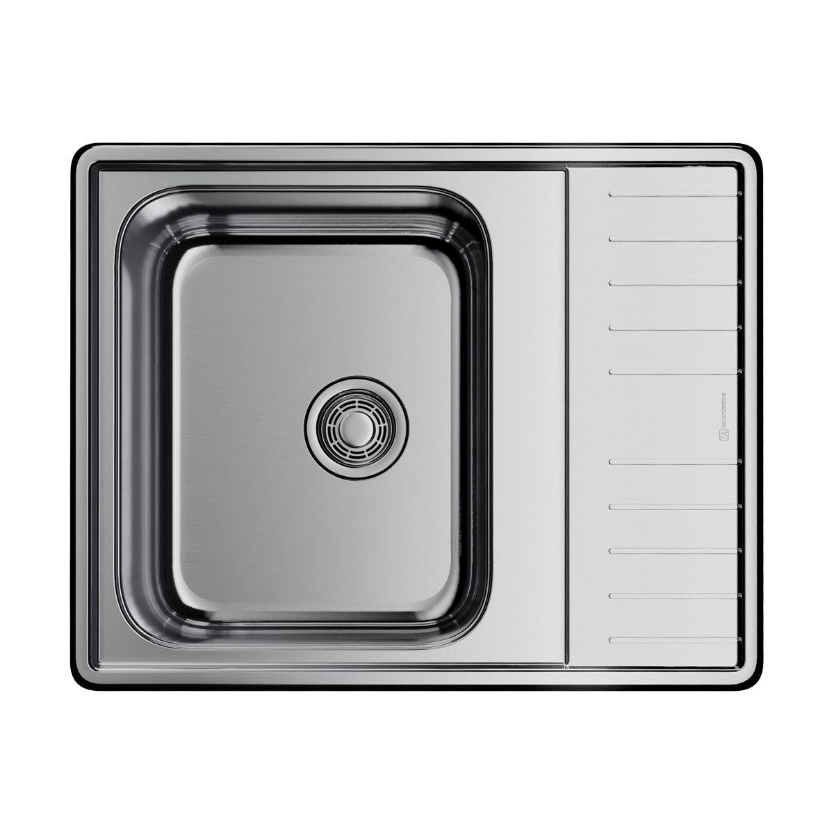 Кухонные мойки Кухонная мойка 630x500x180 Sagami 63-IN нержавеющая сталь/нержавеющая сталь 