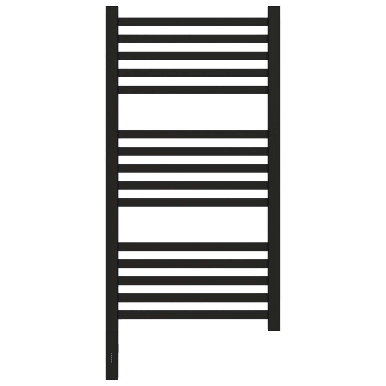 Полотенцесушители Полотенцесушитель электрический 800х400 / МЭМ левый (Матовый чёрный) 