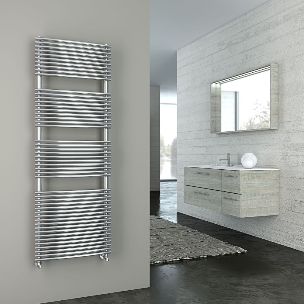 Полотенцесушители Полотенцесушитель водяной 1160/589, цвет хром 