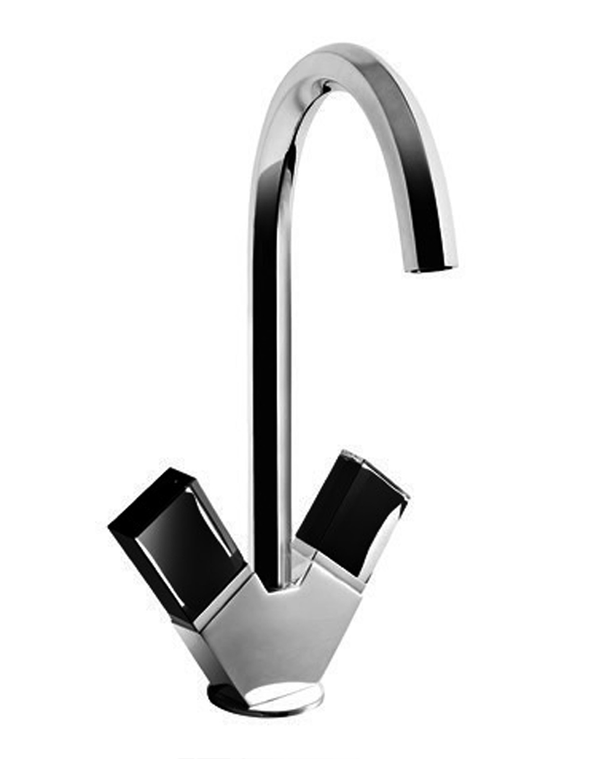 Смеситель на 1 отверстие для раковины, хром