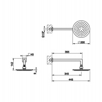 Душевая программа Верхний душ 