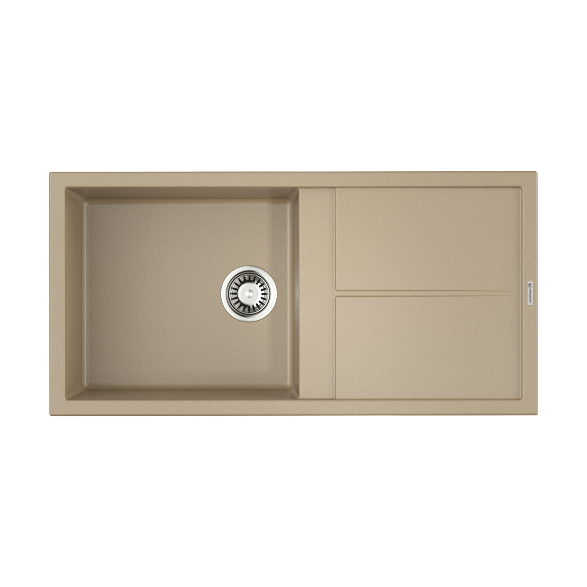 Кухонные мойки Кухонная мойка 1000x500x200 Sumi 100-CH Tetogranit/шампань 