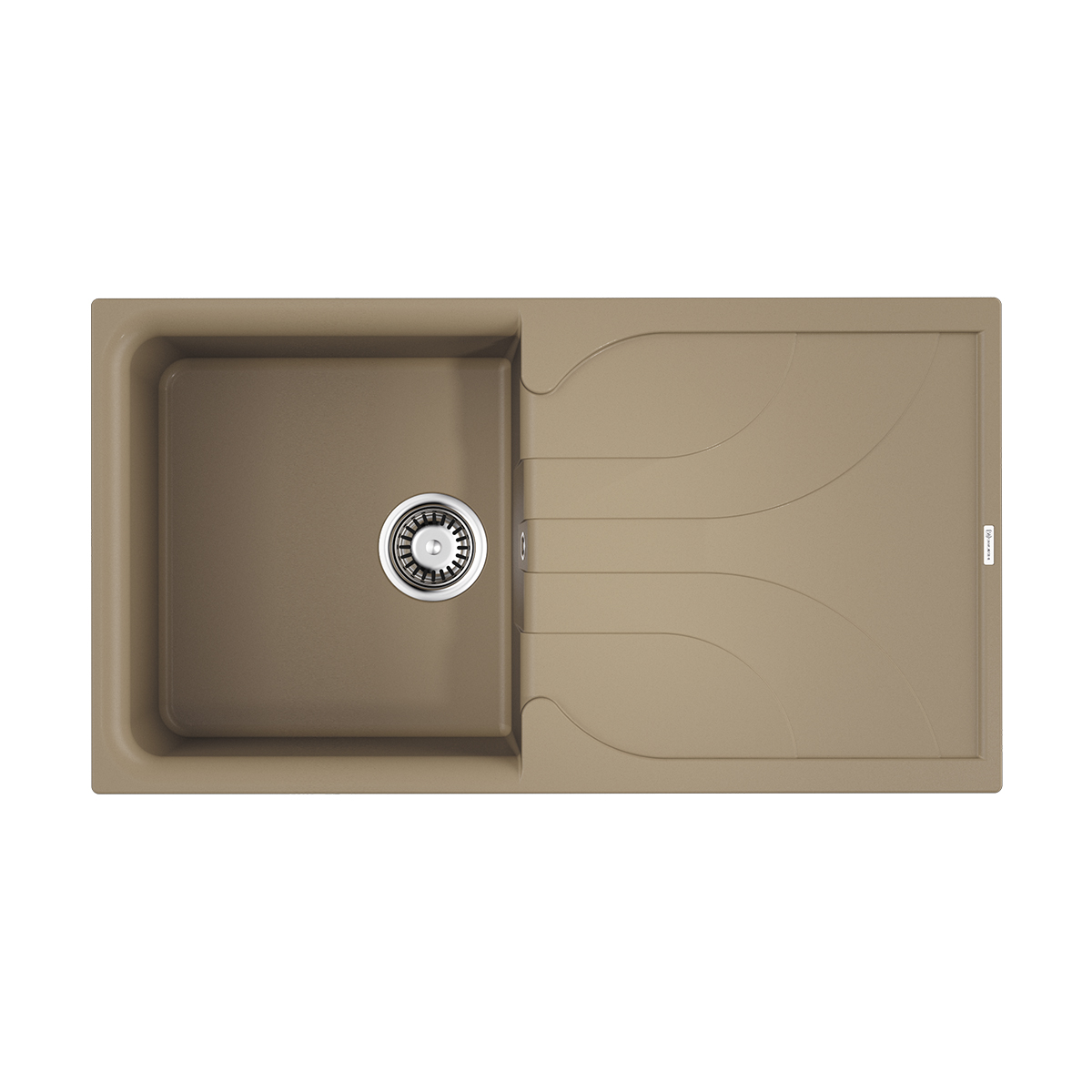Кухонные мойки Кухонная мойка 1000x500x210 Yasugata 100-CH Tetogranit/шампань 