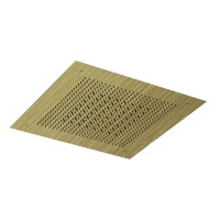 Душевая программа Верхний душ 380*380 мм, латунь шлифованная 