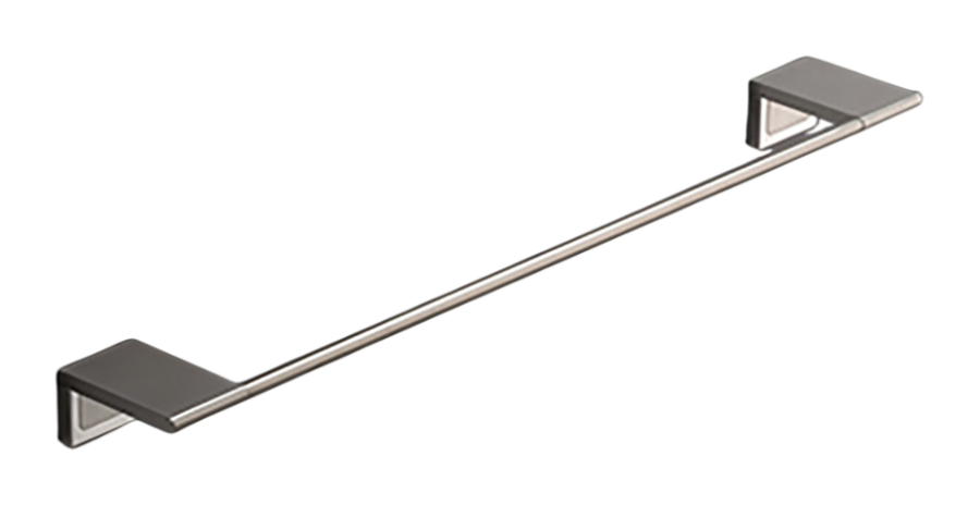 Полотенцедержатель Duet, L-450 мм, цвет сатинированная нержавеющая сталь