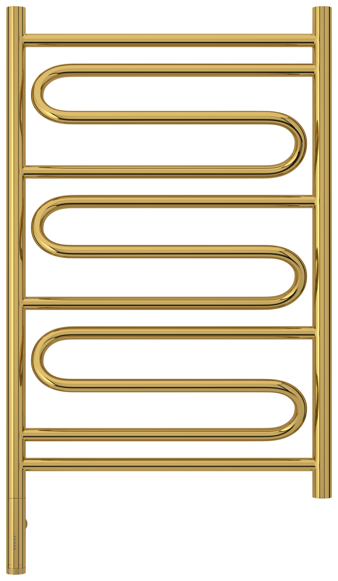 Полотенцесушители Полотенцесушитель электрический 800х500 МЭМ левый (Золото) 