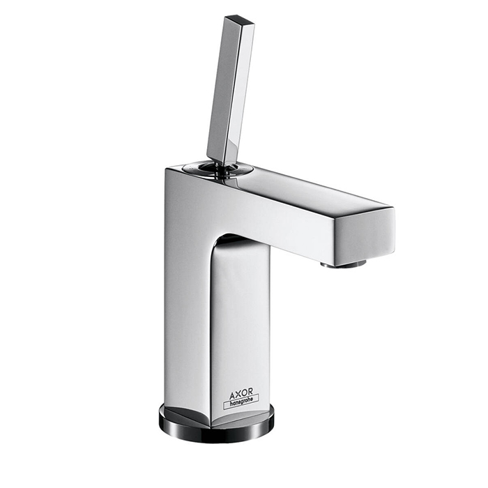 Смесители Смеситель для раковины, на 1 отверстие, излив: 104 мм, с донным клапаном, цвет хром 