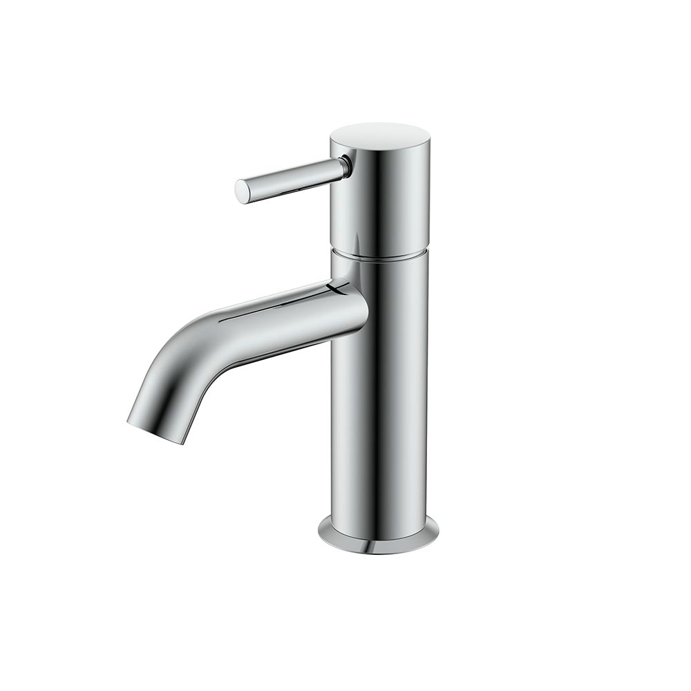 Смеситель для раковины с донным клапаном CHROME PLATED