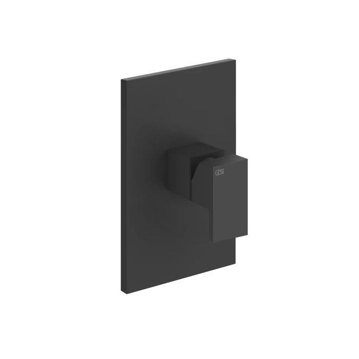 Смесители Встраиваемый однорычажный смеситель(внешние части), цвет черный 