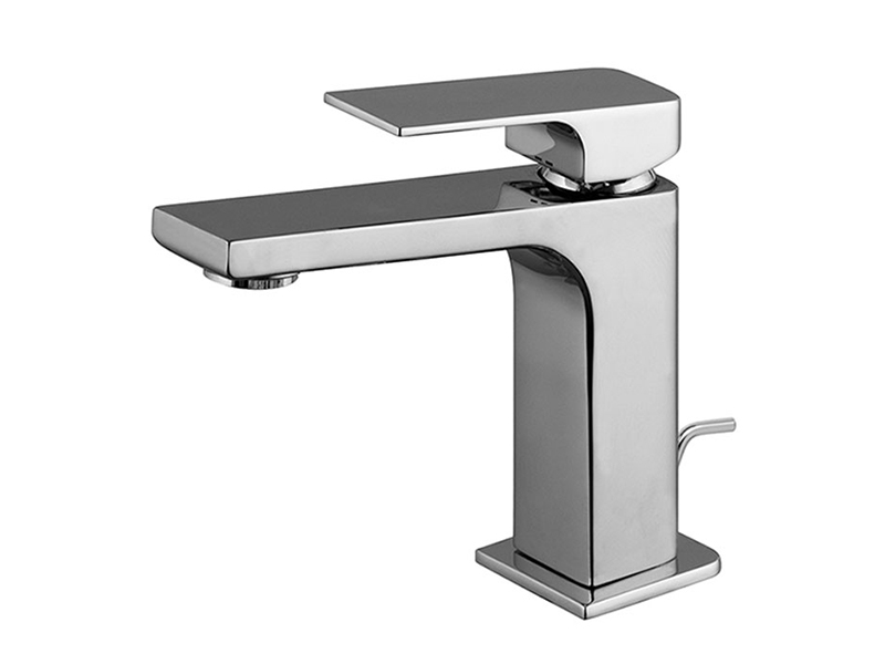 FIT Cмесит.д/рак. 1 отв., донный клапан клик-клак. излив 110 см, хром