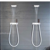 Комплектующие Душевой каскадный излив хром 