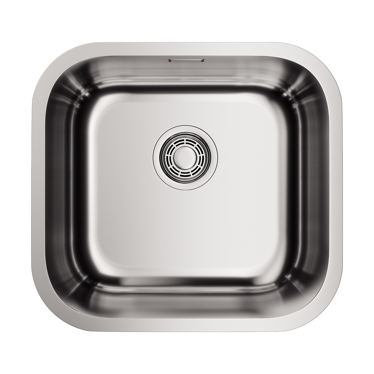Кухонные мойки Кухонная мойка 445x415x180 Omi 44-U/I-IN нержавеющая сталь/нержавеющая сталь 