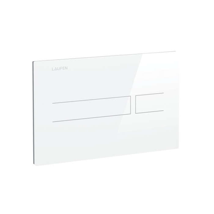 Клавиша смыва, двойная белая