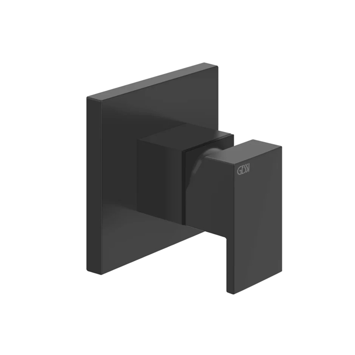 Смесители Встраиваемый однорычажный смеситель, без излива(внешние части), цвет черный 