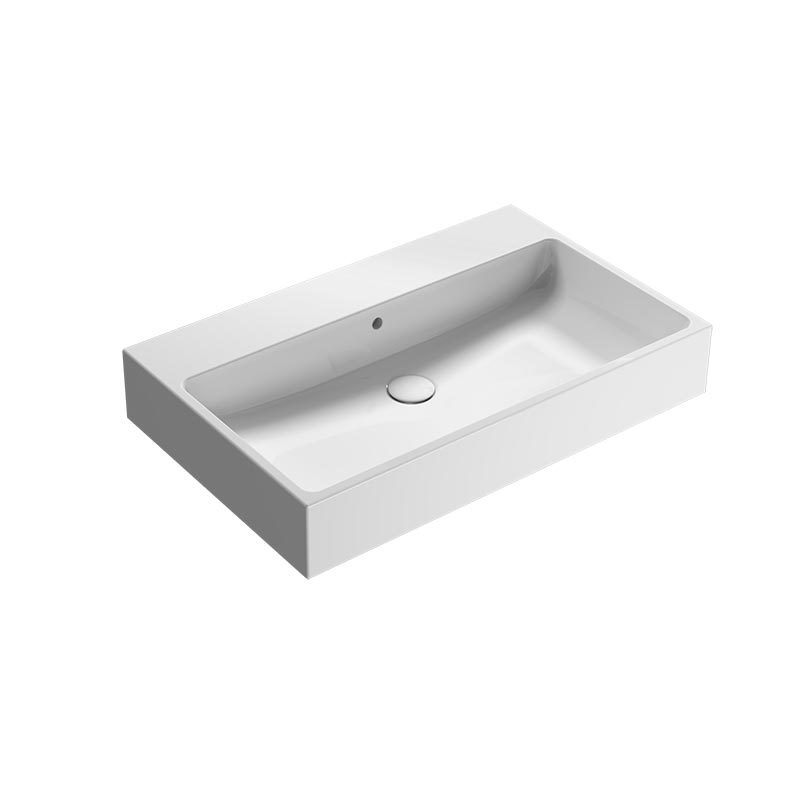 Раковины Раковина  80x50 без отверстия под смеситель BI (Bianco) 