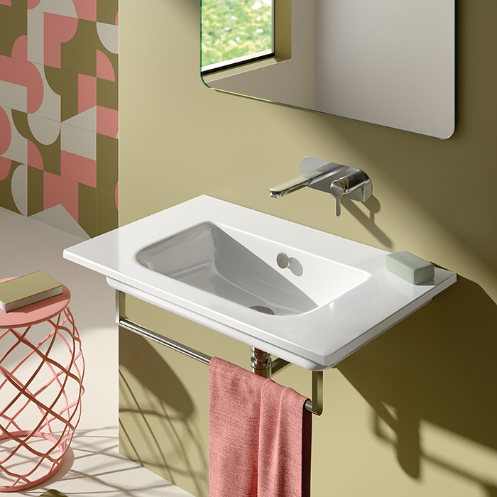 Раковины Раковина 80х50 см, цвет белый глянцевый 