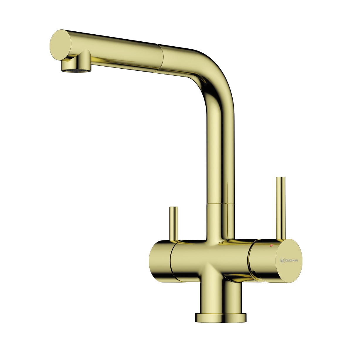 Смесители для кухни Смеситель для кухни Takamatsu-S-LG латунь/светлое золото 