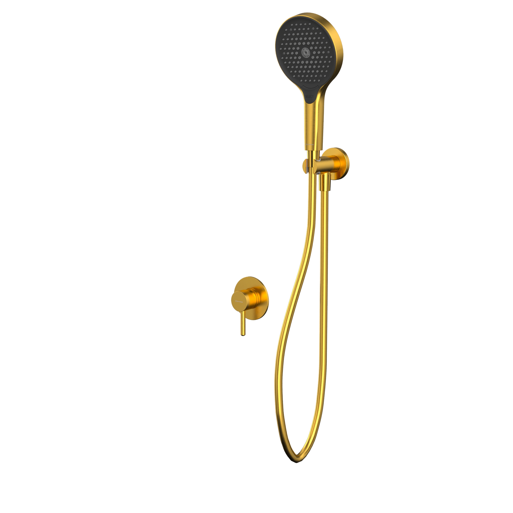 Душевая программа Система для душа скрытого монтажа YSET02TOPGLB (брашированное золото) 