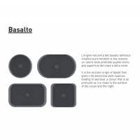 Раковины Раковина 60х38, цвет Basalto 