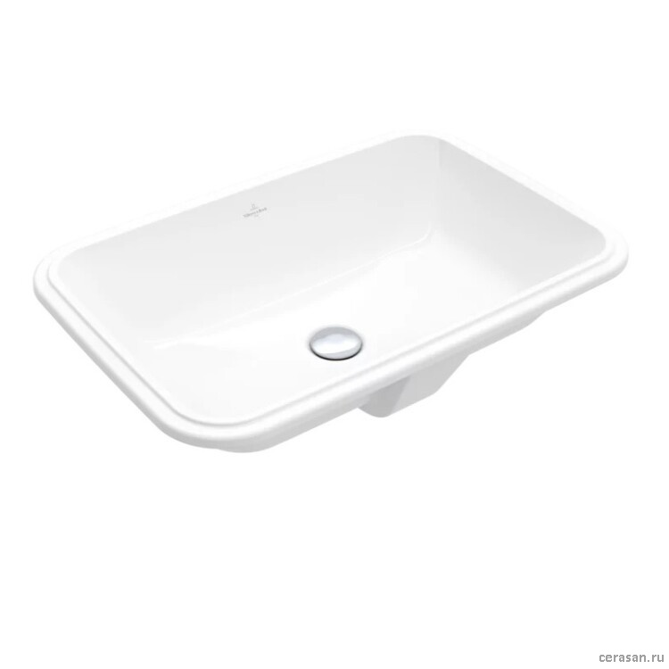 Раковины Раковина 560x360x180, цвет альпийский белый (белый Alpin) 