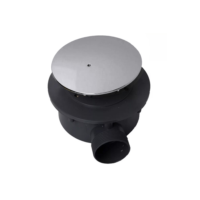 Сифон для поддона, хром диаметр 90