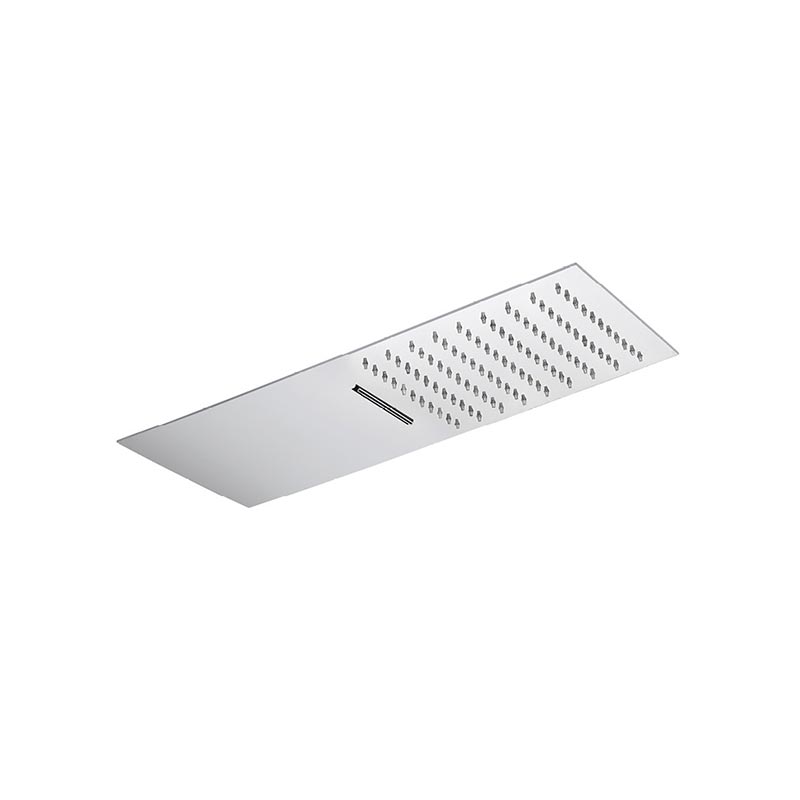 Верхний душ прямоугольный с каскадом