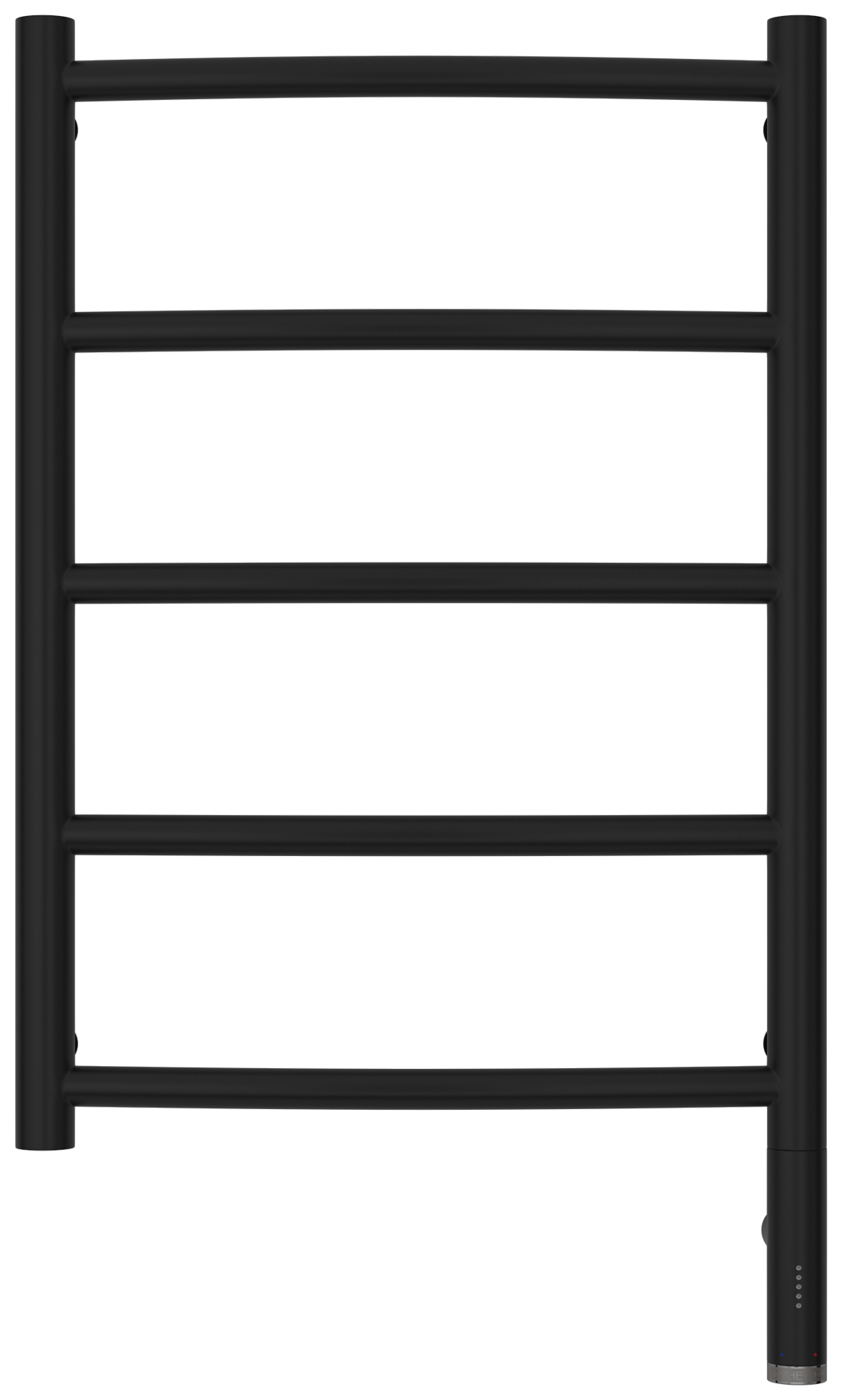 Полотенцесушители Полотенцесушитель электрический 600х400 МЭМ правый (Матовый чёрный) 