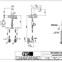 Смесители Сенсорный смеситель для раковины, хром 